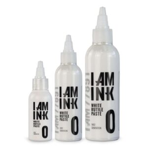 I AM INK First Generation 0 White Rutile Paste Open tattoo Supply