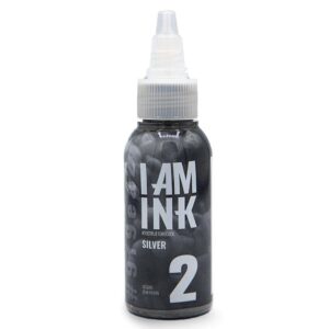 I AM INK-Second Generation 2 Silver – 50ml Open Tattoo Supply