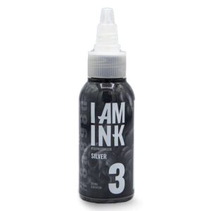 I AM INK-Second Generation 3 Silver – 50ml Open Tattoo Supply