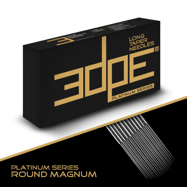 Aghi Edge Platinum Series – Round Magnum Open Tattoo Supply