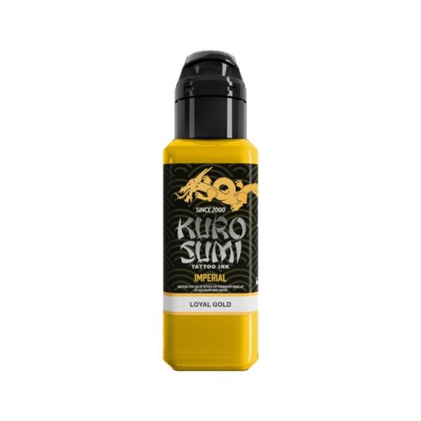 Kuro Sumi Imperial – Loyal Gold 44ml Open tattoo Supply