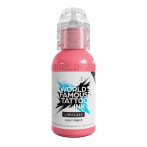 World Famous Limitless 30ml – Light Pink 3 Open Tattoo Supply