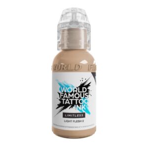 World Famous Limitless 30ml – Light Flesh 2 Open Tattoo Supply