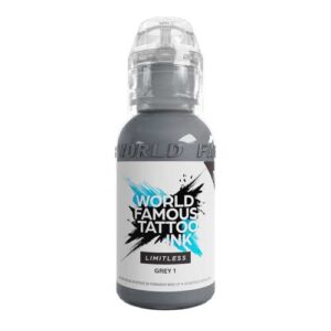 World Famous Limitless 30ml – Grey 1 Open Tattoo Supply