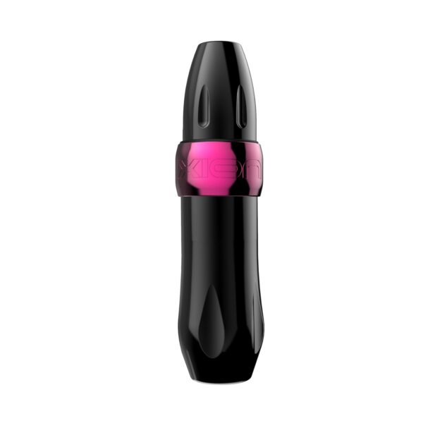 Rotativa Spektra Xion in Nero-pink/rubin open tattoo supply