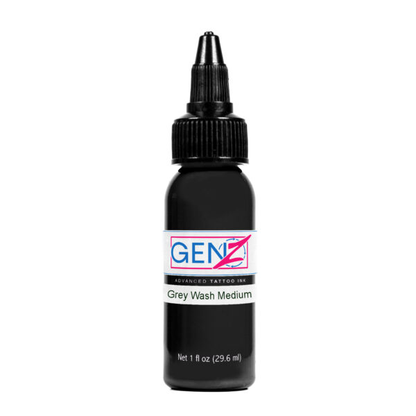 Intenze Ink Gen-Z – Grey Wash Medium 30ml Open Tattoo Supply