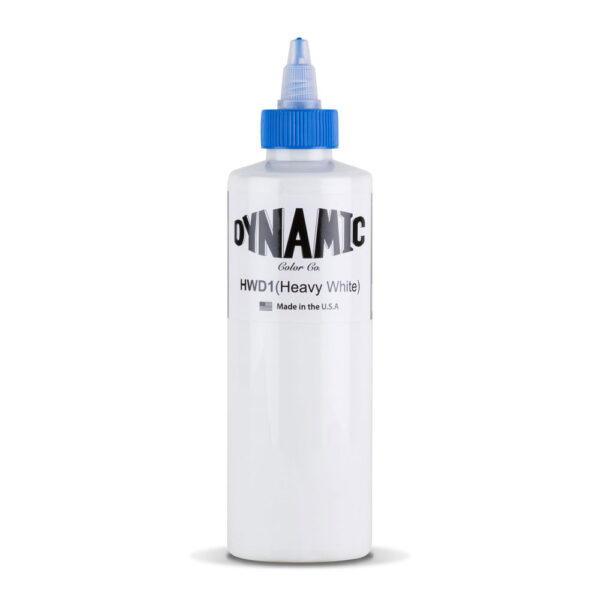 Dynamic Heavy White 240ml Open Tattoo Supply