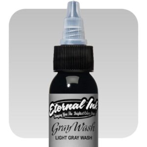 Eternal Ink EU – Light Gray Wash Open Tattoo Supply