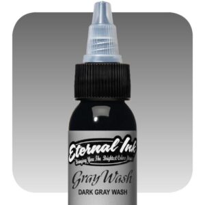 Eternal Ink EU Gray Wash Dark Tone Open tattoo supply