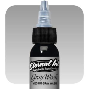 Eternal Ink EU Gray Wash Medium Tone Open Tattoo Supply