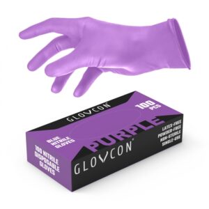 Guanti Nitrile Purple Open Tattoo Supply