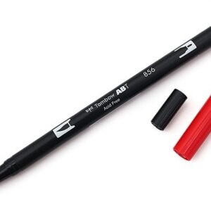 Tombow ABT Chinese Red 856 Open Tattoo Supply