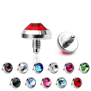 Piercing Brillantini per Dermal Non Sterile Open Tattoo Supply