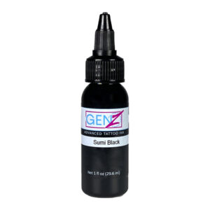 Intenze Ink Gen-Z – Sumi Black 30ml Open Tattoo Supply