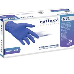 Guanti Nitrile – Reflexx Blue Open Tattoo Supply