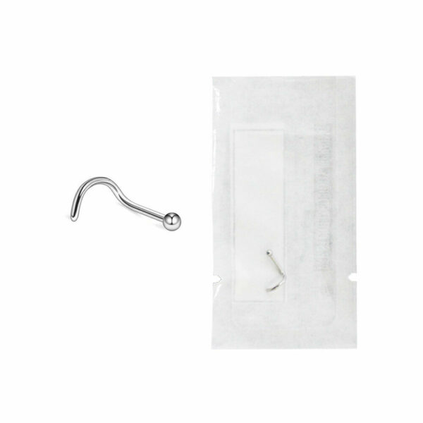 Piercing Naso Sterile Con Sfera Open tattoo supply