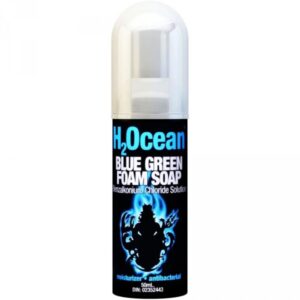 Schiuma H2Ocean – Blue Green Foam Soap 50ml Open Tattoo Supply