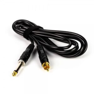 Clip Cord RCA Edge Black Open Tattoo Supply