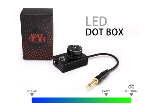 Dot Box – Regolatore di battuta per lavori Dotwork Open Tattoo Supply