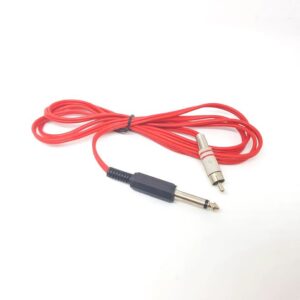 Clip Cord RCA RED Open Tattoo Supply