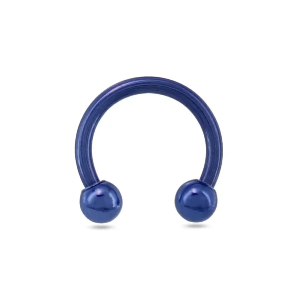 Piercing Smiley Circular Barbell in acciaio 316L Open Tattoo Supply