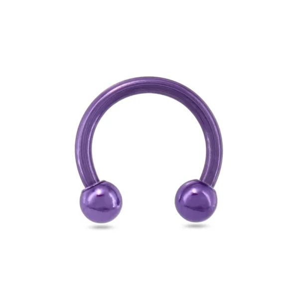 Piercing Smiley Circular Barbell in acciaio 316L Open Tattoo Supply