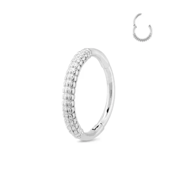 Piercing Segment Ring in acciaio 316L Open Tattoo Supply